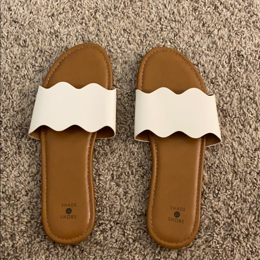 White Sandals